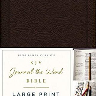 KJV Large Print Journaling Bible