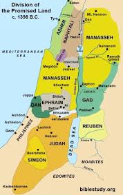 The Interesting Tribe of Joseph (or is it)? 3 territory of tribe of Joseph (Ephraim and Manasseh)