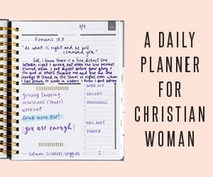 Hopefuel Christian Planners for Women Ad copy