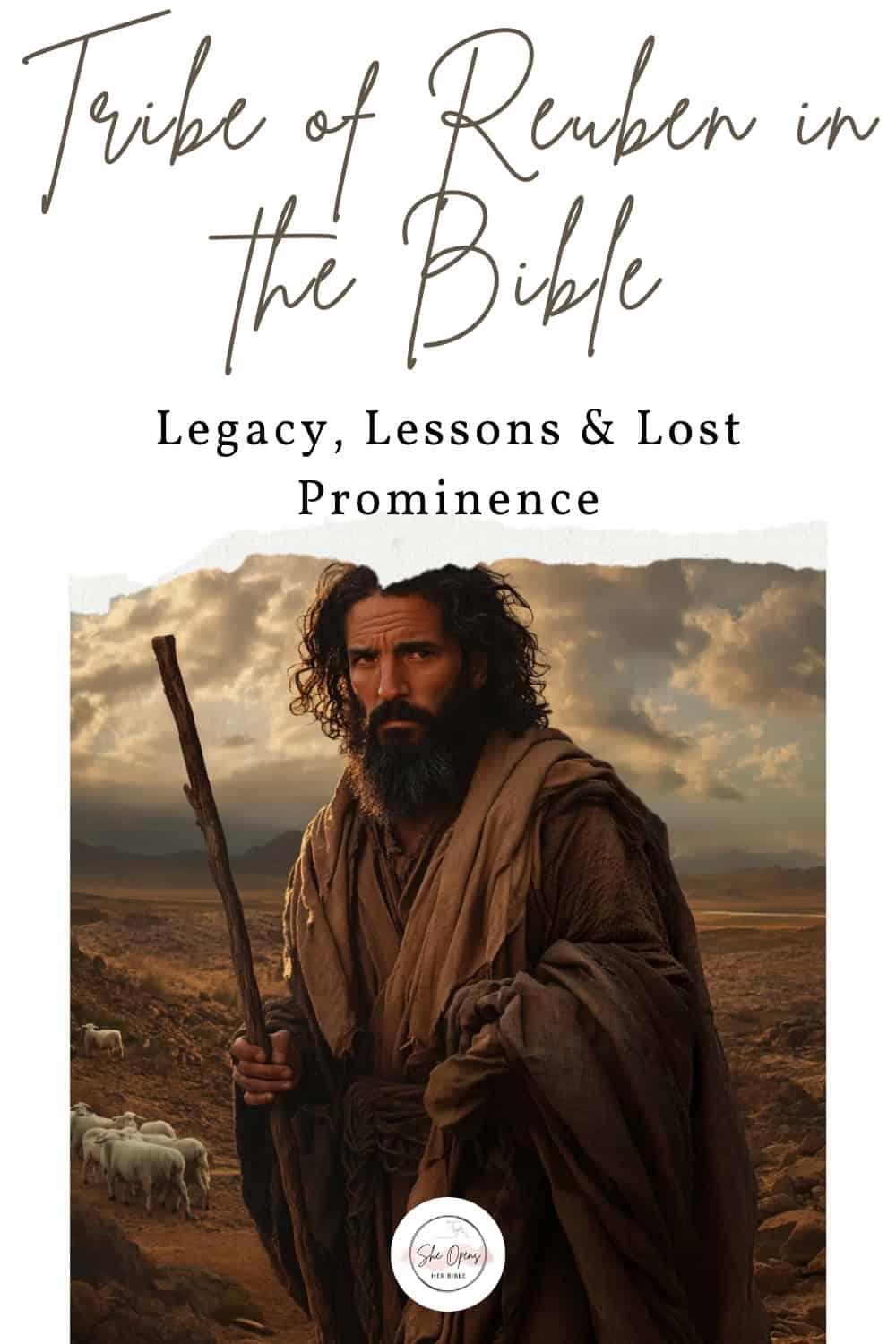 Who Was Simeon in the Bible? A Deep Dive into the Tribe of Simeon 1 Biblical man with a long beard and cloak standing in a desert landscape holding a blade, symbolizing Simeon of the Bible and the Tribe of Simeon. Text overlay reads: “Who Was Simeon in the Bible? A Deep Dive into the Tribe of Simeon.”