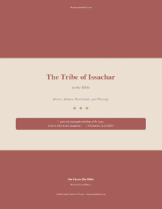 Bible study guide on Tribe of Issachar