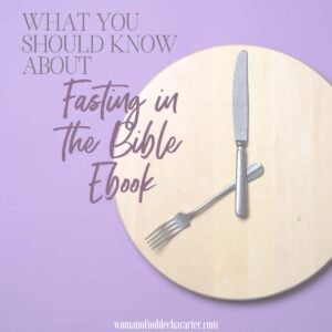 Fasting in the Bible: A Complete Guide to Its Purpose, Power, and Practice 2 a plate with a fork and knife on it