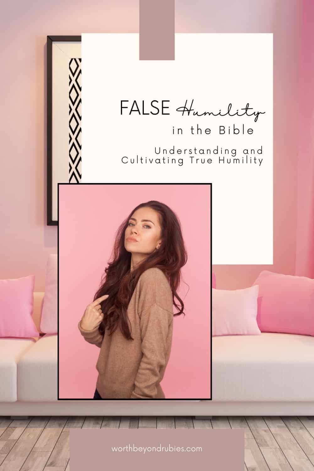 False Humility in the Bible: Understanding and Cultivating True Humility 1 a woman posing for a picture