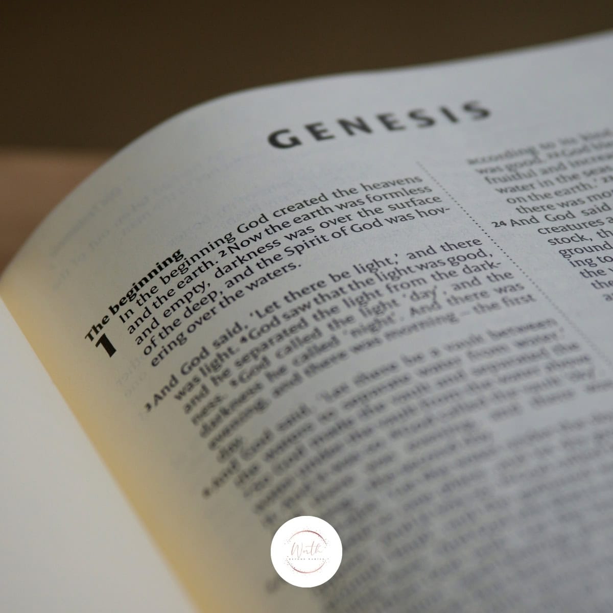 a close up of a book