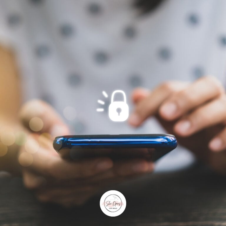 a person holding a cell phone