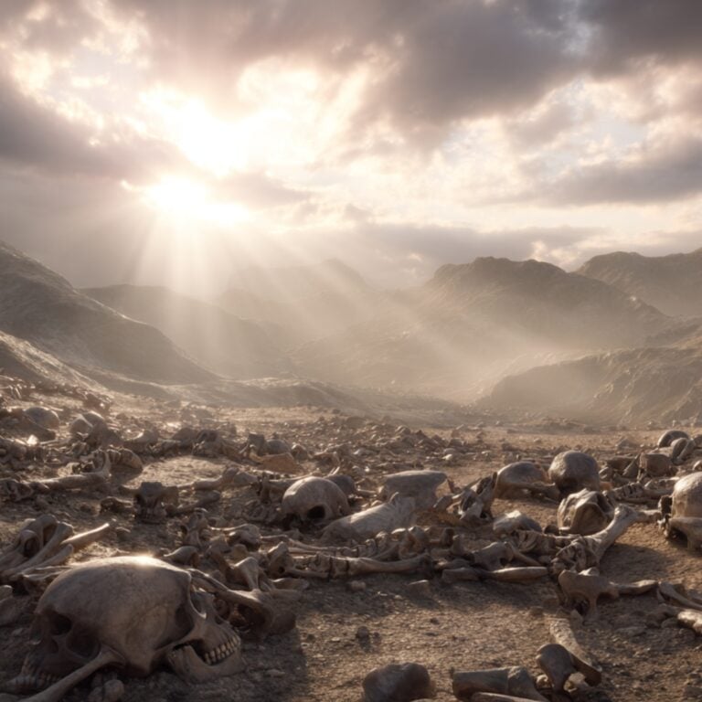 A VALLEY FILLED WITH BONES