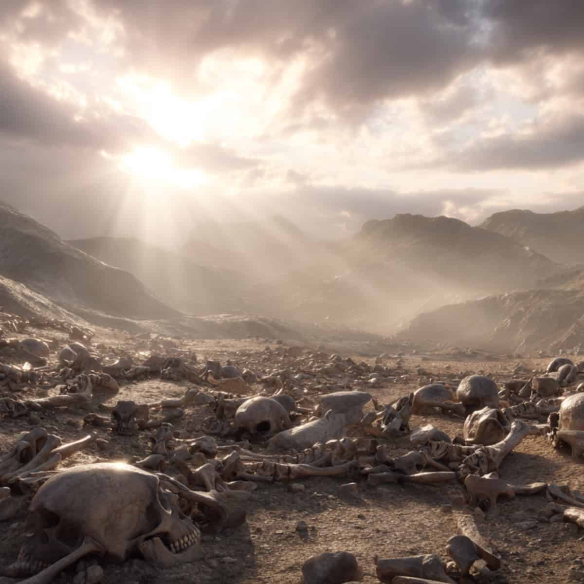 Ezekiel and the Valley of Dry Bones: Prophecy, Ruach, and Restoration 1 A VALLEY FILLED WITH BONES