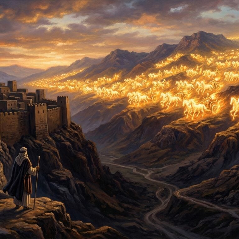 Elisha and the chariots of fire