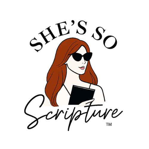 Home 57 she's so scripture logo